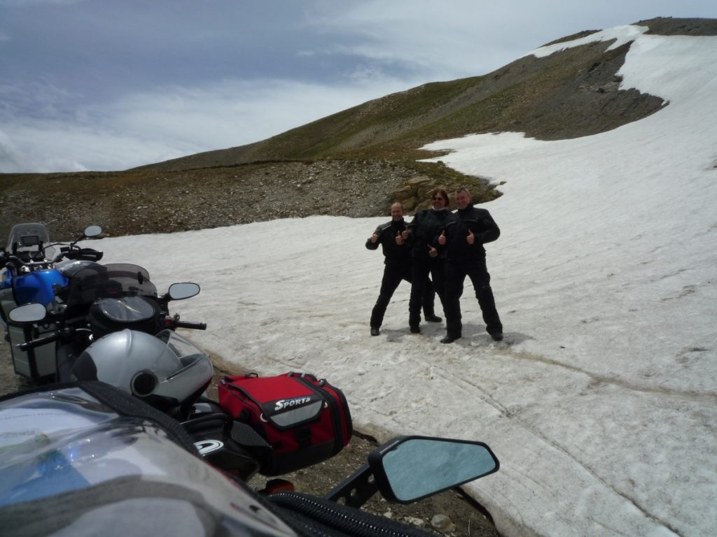 Motorräder auf der Tour 2012