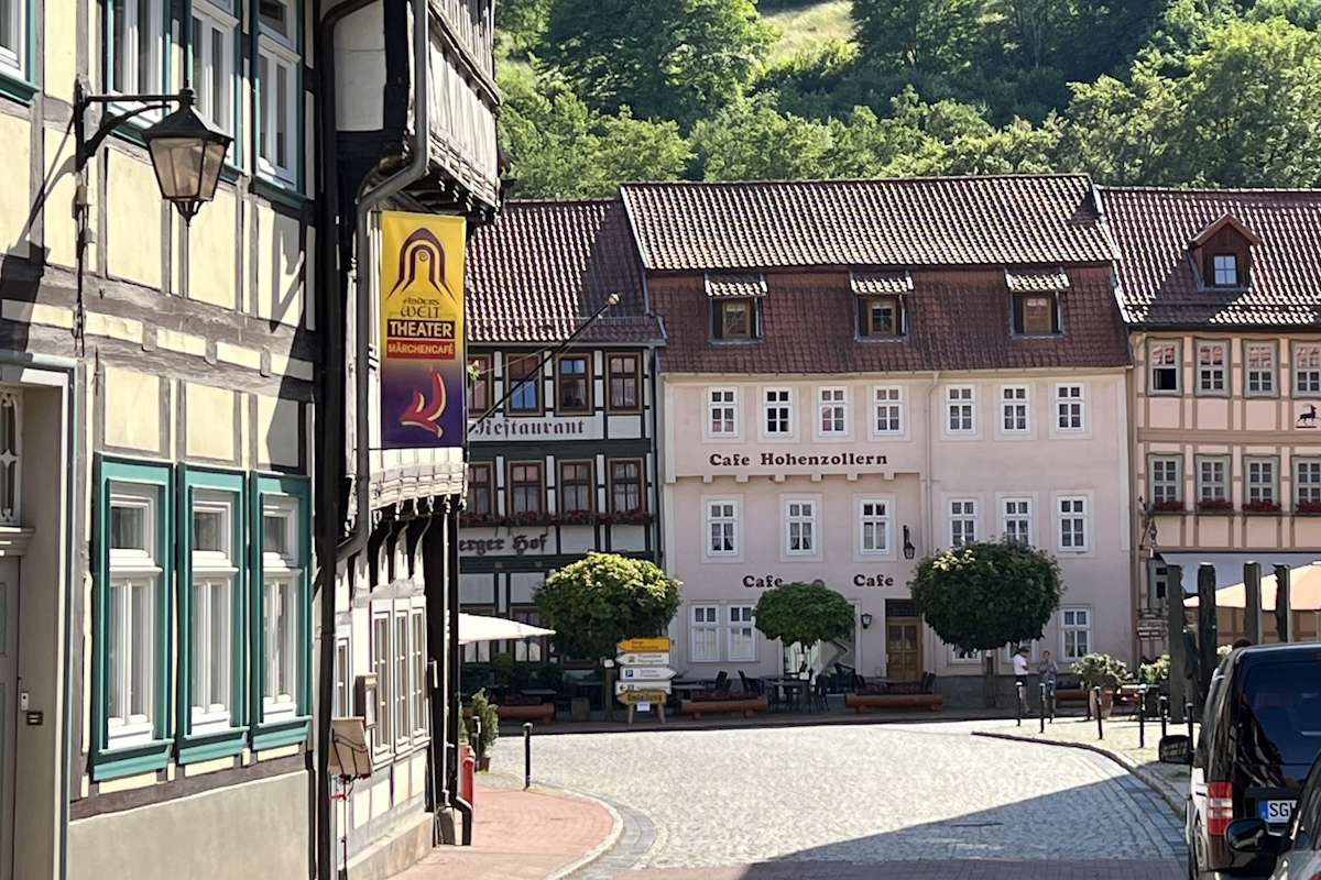 Stolberg Blick auf den Markt