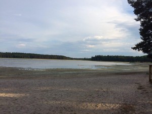 Ostseestrand beim Campingplatz in Nyköpping